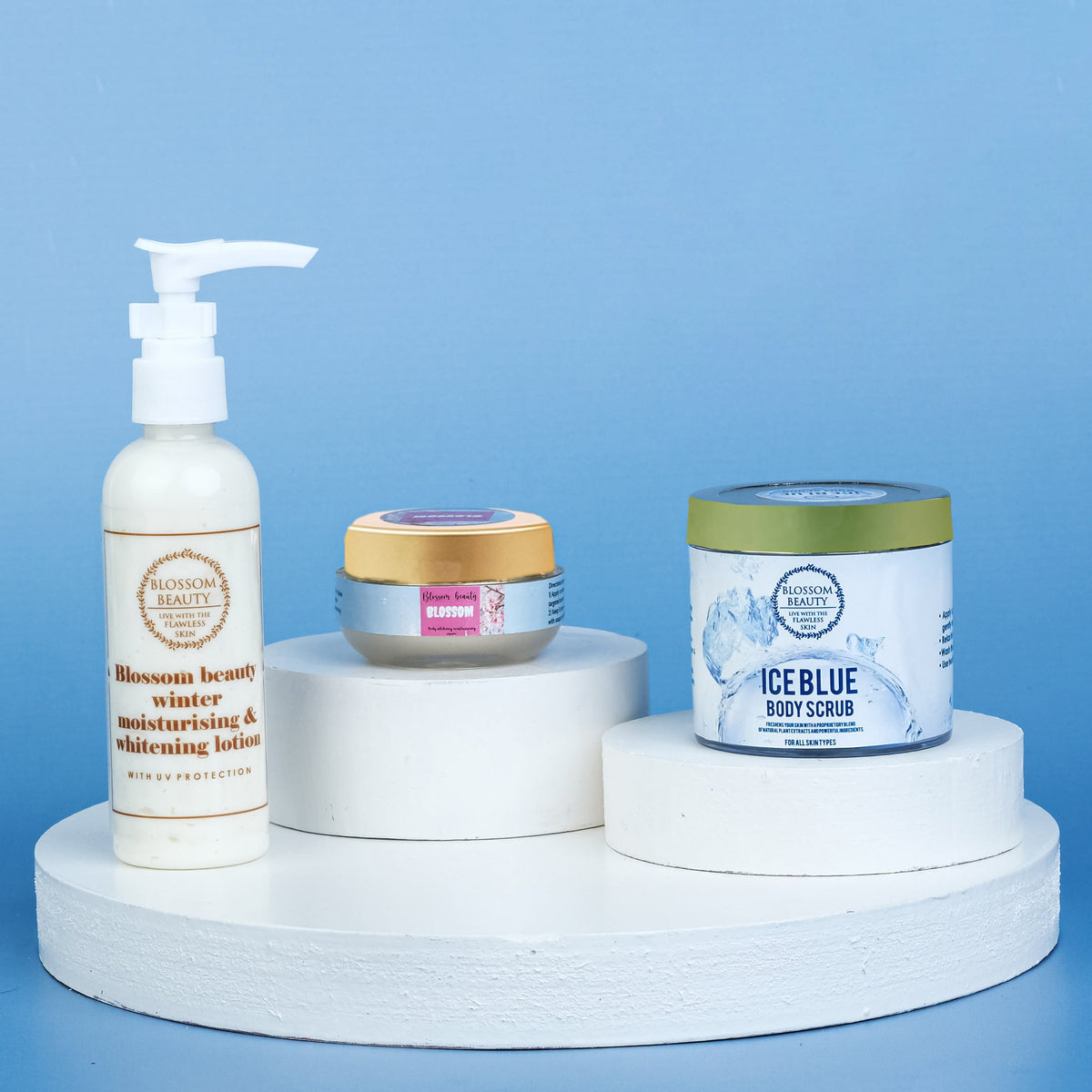 Combo 1 (Body Cream + Body Lotion + Body Scrub)