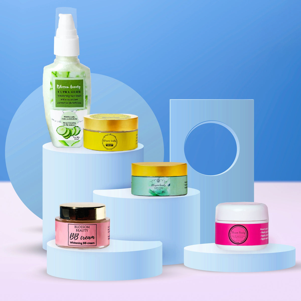 Day Dream Kit (Facewash + Sunscreen + Scrub + BB Cream + Day Cream)